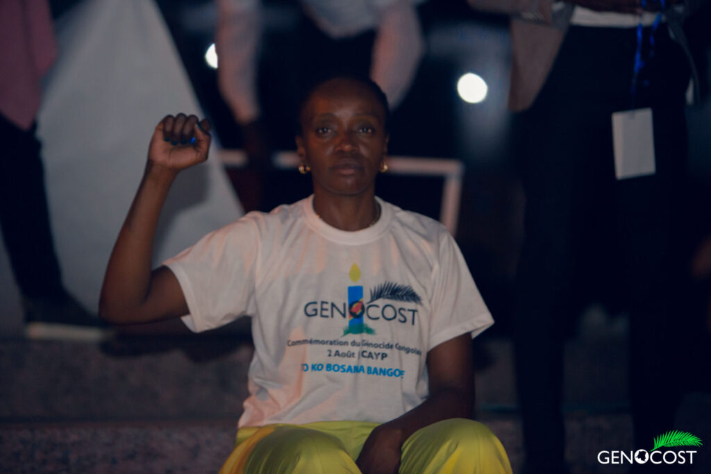 Commemoration du Genocost 2024 a Kinshasa place du Genocost