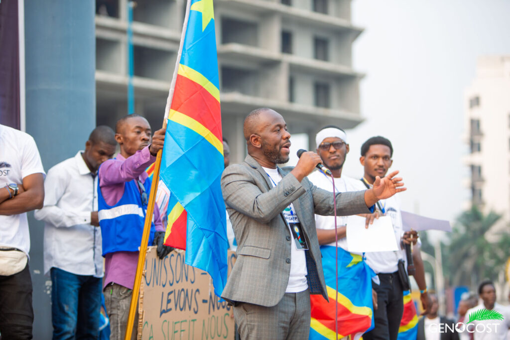 Commemoration du Genocost 2024 a Kinshasa place du Genocost